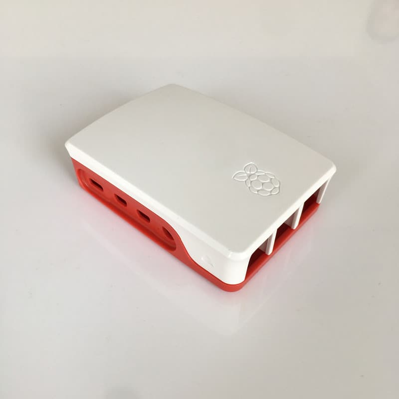 Raspberry Pi 4 Model B Official Case Classic Red-White Raspberry Pi 4 Case Raspberry Pi 4B Case
