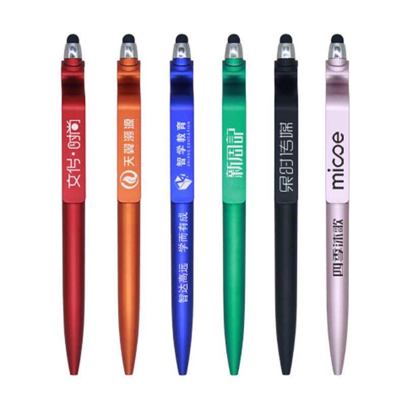 Multifunctional Mobile Phone Holder, Touch Screen Stylus, Office Ballpoint Pen, Customizable Logo, Advertising Promotion, Manufacturer Supply, Business