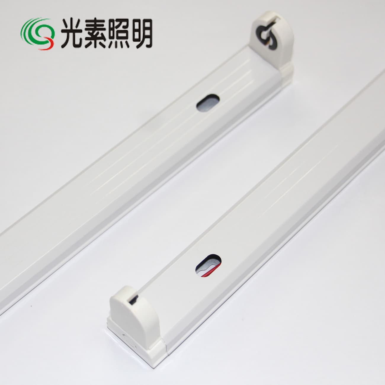 Factory direct supply T8 single tube bracket light 1.2m LED tube bracket, integrated simple iron sheet lamp stand