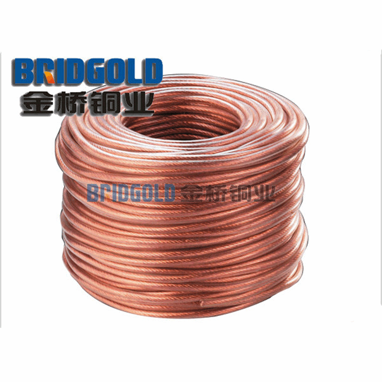 Hot-selling plastic-insulated transparent sheathed tin-plated copper stranded wire, grounding copper stranded wire, PVC copper stranded wire.