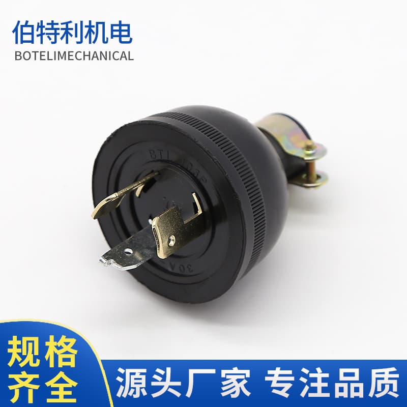 168F American Anti-Loosening Plug 2KW Generator Plug Socket 2900H 103P 30A250VBTL