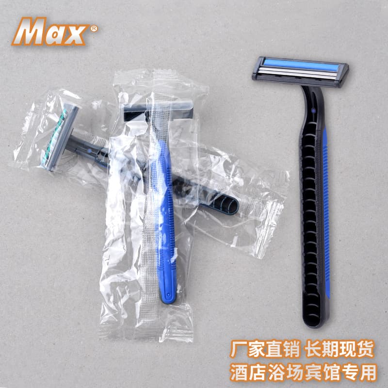 In-Stock Bathhouse, Hotel Room Disposable Razor Manual, Hotel Disposable Toiletries Shaver Wholesale