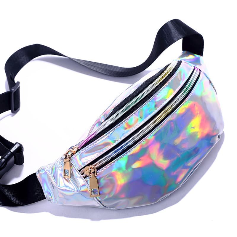 BTS Waist Bag EXO Style Wannaone Laser Student Sports Travel Unisex Cross-Border Supply
