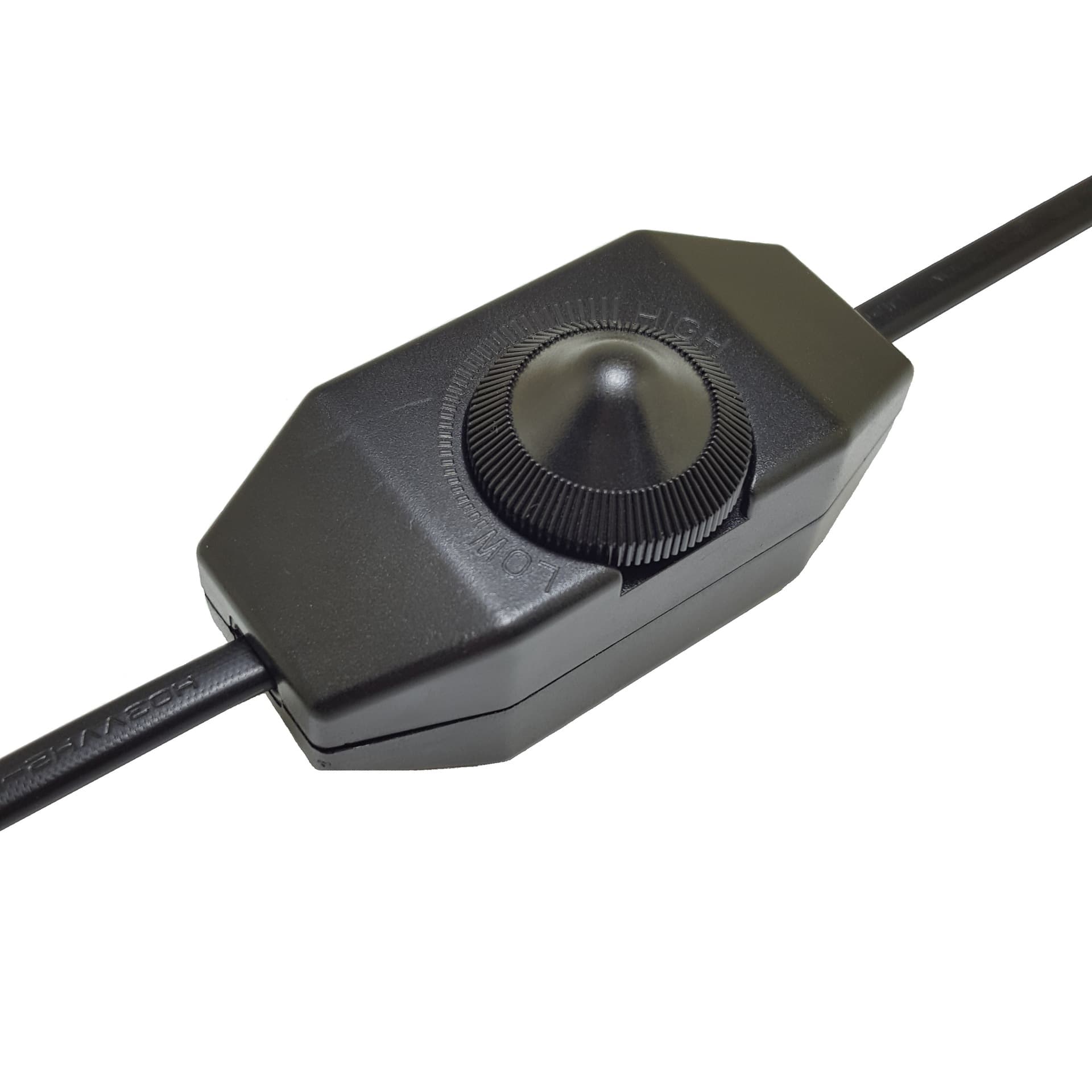OJ-339 US Standard In-Line Dimmer Switch for Table Lamps, In-Line Trimmer and Stepless Rotary Micro-Adjustment Switch