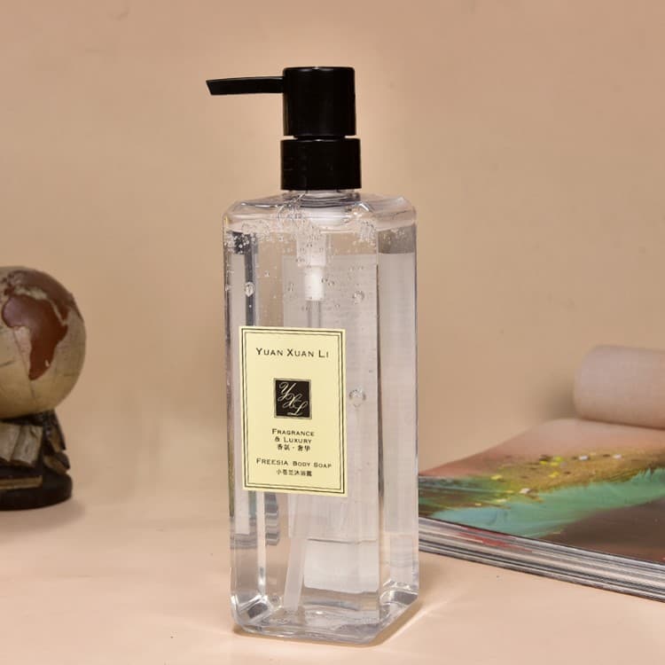 TikTok Same Style Little Red Book Hot Seller Same Style Freesia Fragrance Shower Gel Shampoo Conditioner Long-lasting Fragrance Drop Shipping