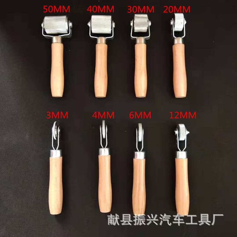 Car Tire Repair Tool - Tire Repair Roller Wheel/tire Pressure Roller Cold Patch Glue Sheet/tire Tool For Car Tires
