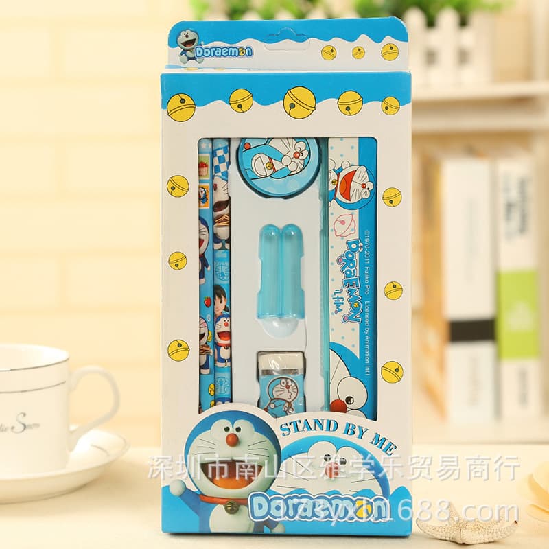 Back-to-School Stationery Gift Set, Promotional Cartoon Learning Birthday Gift for Kids, Elementary School Student Prize