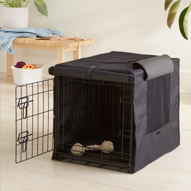 Pet Crate Cover Dustproof Rainproof Windproof Light-blocking Cloth Pet Protective Cover for Dog Cage Cat Cage