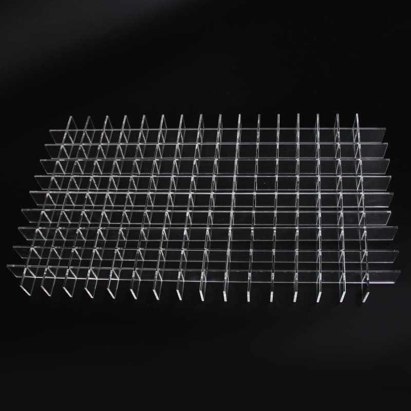 Factory Wholesale Acrylic Grid Drawer Divider, Organizer Tool, Organic Glass Product Separator Tray Grid