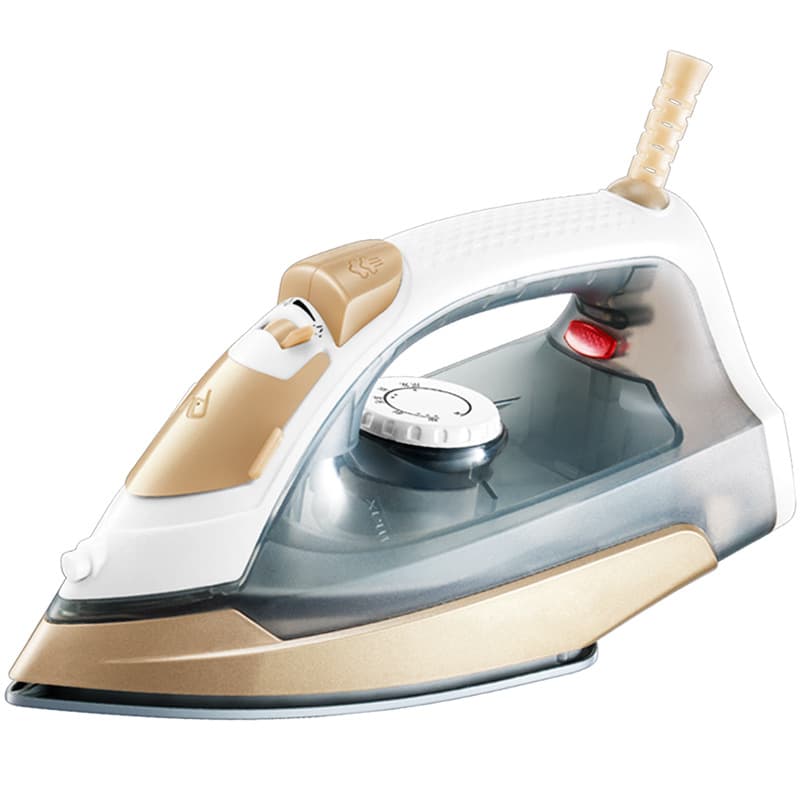 AFC Electric Iron Household Steam Iron Handheld Mini Garment Steamer Flat Iron Ceramic Soleplate for Clothes