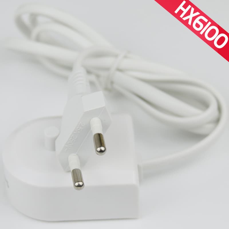 European standard charger base for Philips electric toothbrush models HX6100, HX6730/3216/3226/6511.