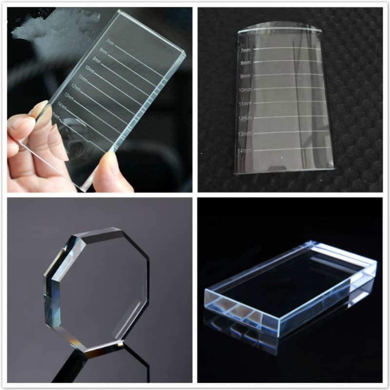 Beauty Cosmetics Grafting Eyelash Tools Nail Art Simi Color Palette Crystal Glass Glue Gasket