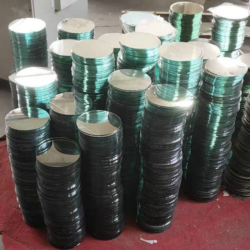 High-Definition Handheld Folding Glass Mirror Pieces, Excellent Quality Processing, Customization, Various Sizes Available