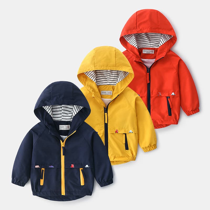 Boys' Outerwear Spring 2020 New Infant and Toddler Boys' Windproof Jacket Children's Spring Windbreaker Trendy Top