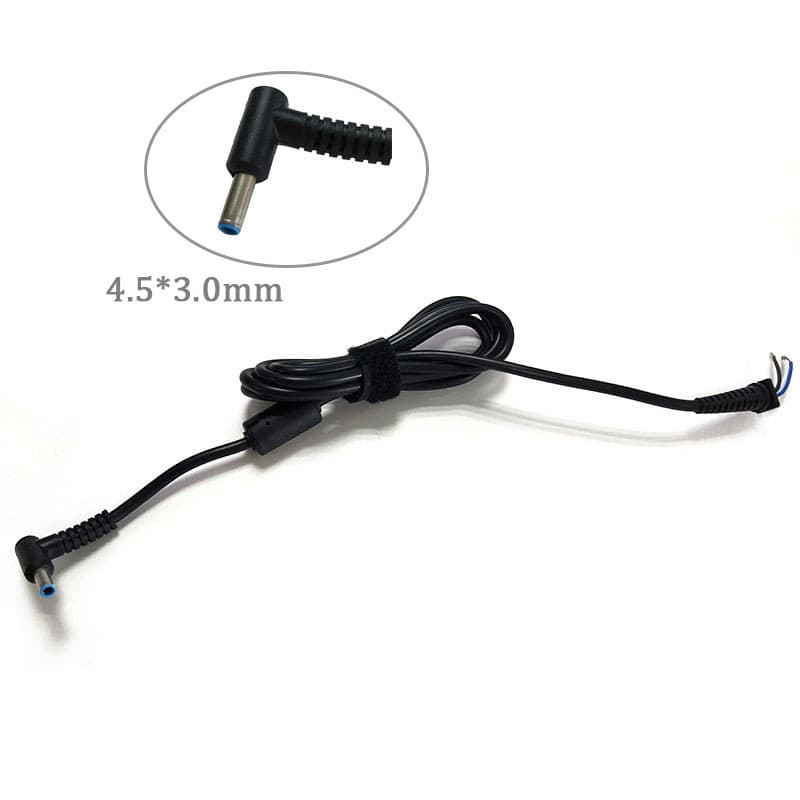 DC Power Cord 4.5mm*3.0mm 3-Core Wire Blue Connector 0.5 sq mm 1.5m for HP