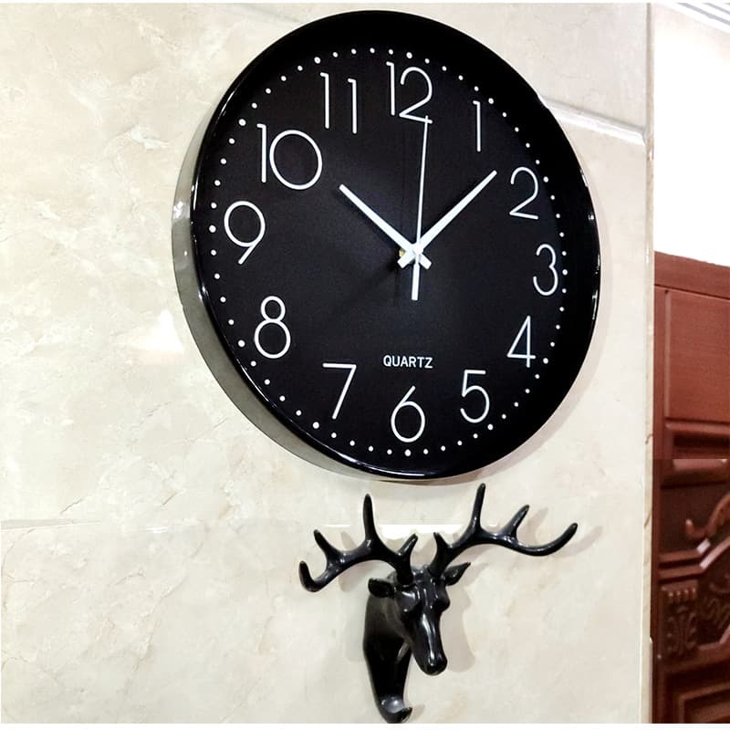 8-inch Wall Clock Home Office Silent Shell Clock Amazon Purchase Wall Decor Large Numbers Easy To Read