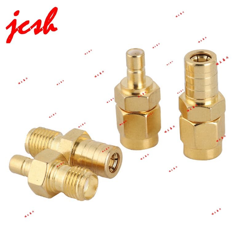 SMA/SMB 4-Piece Set SMA Male-Female Adapter SMB Female Male RF Connector Adapter