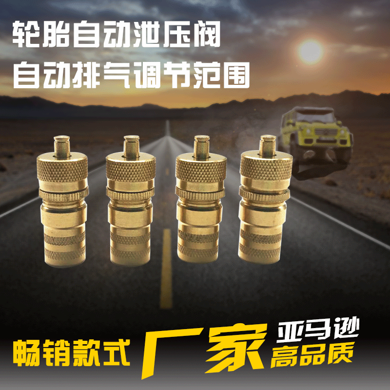 Manufacturer Wholesale Off-road Vehicle Tire Automatic Deflation Valve Desert Tire American Valve Common RT56 Hardware Accessories Pressure Relief Valve