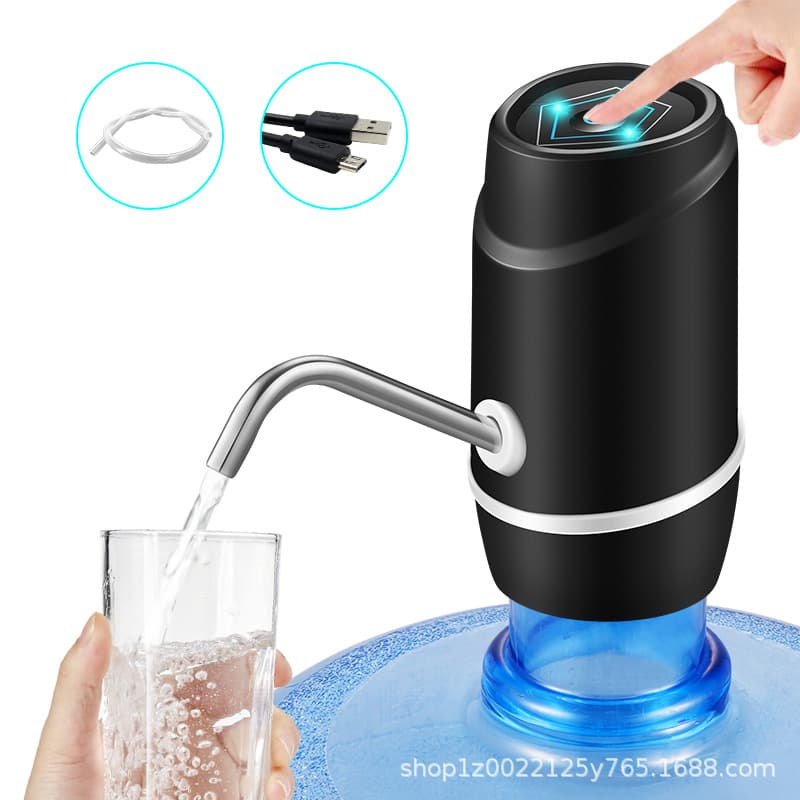 Electric Barrel Water Pump Charging Automatic Water Dispenser Pure Water Drinking Fountain Press Water Absorber Mini Home Use