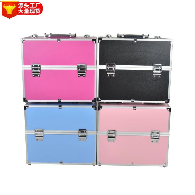 Wenxin Large Portable Makeup Case Multi-Layer Storage Box for Semi-Permanent Tattooing And Nail Art Professional Organizer