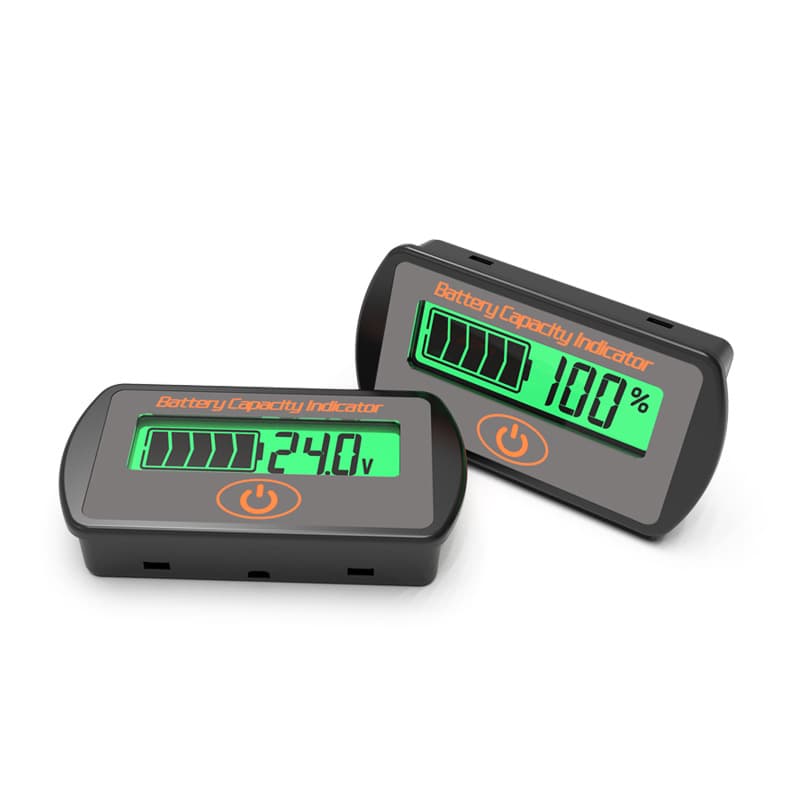 LY7S Voltage-Type Battery Level Display Meter Lithium Battery Capacity Indicator Lead-Acid Battery Remaining Capacity