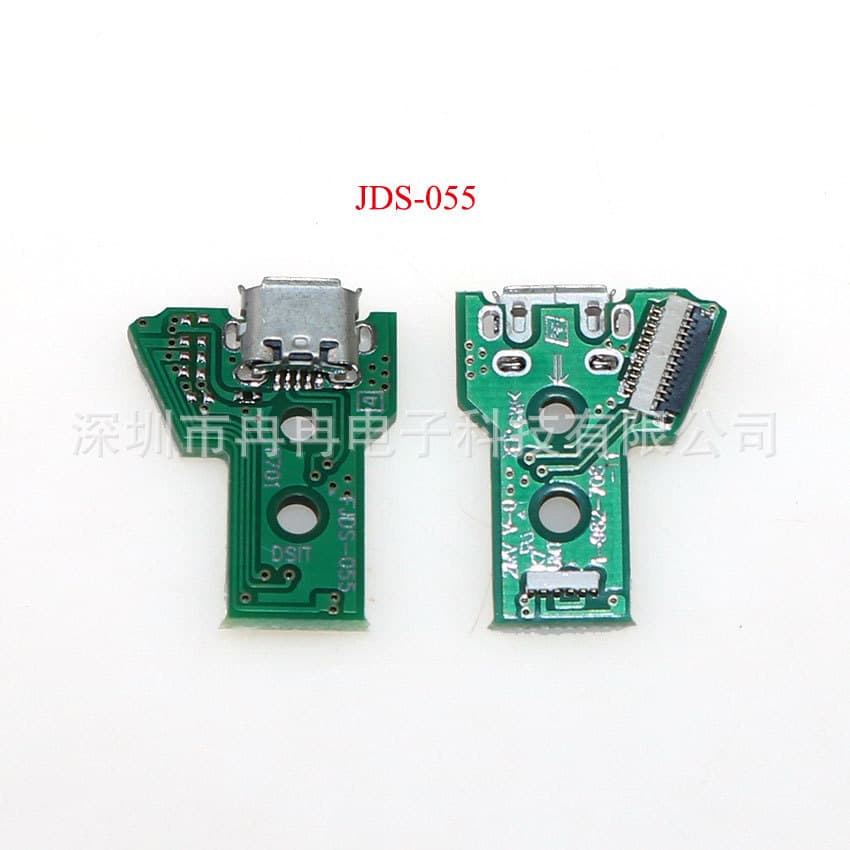 Charging port switch board with 12PIN ribbon cable for PS4 JDS-055 JDS-011 JDS-040