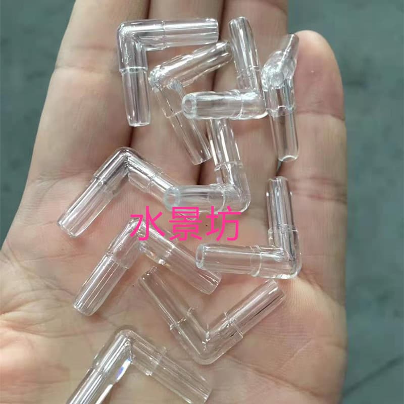 Aquarium Straight Through Tee Connector Fish Tank Oxygen Tube Fitting Air Pump Accessories Aquarium Seafood Air Valve