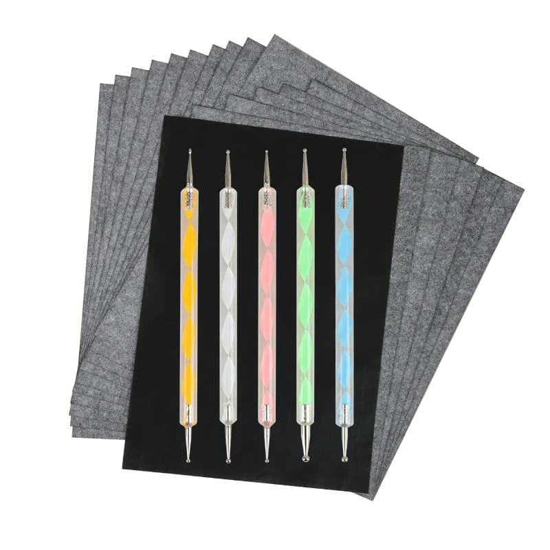 A4 graphite carbon paper drawing copy paper coated black and blue tracing fabric paper 100 sheets per pack