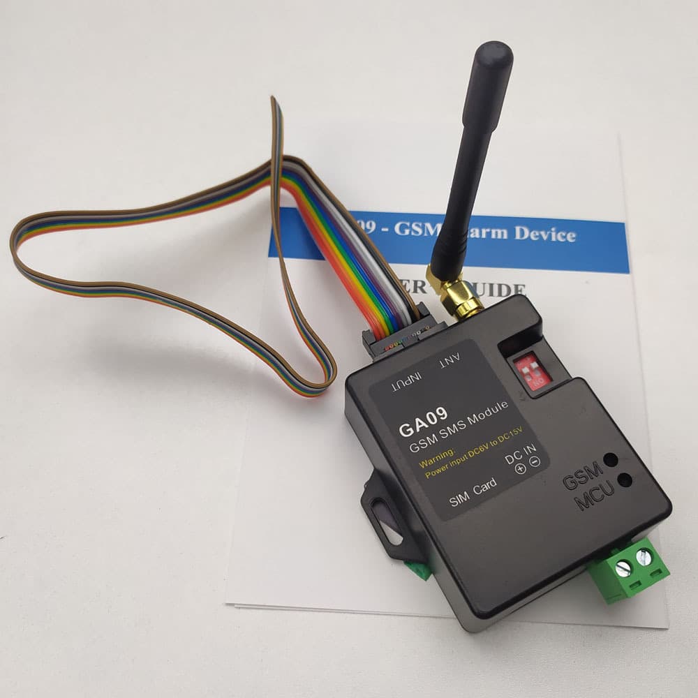 GA09 Remote Mini 8-Channel Input GSM SMS/Phone Call Alarm