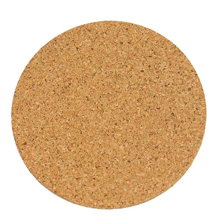 In-Stock Cork Coasters - Round/Square Pot Stands, Placemats, Ceramic Heat Insulators with Logo Printing for Cross-Border