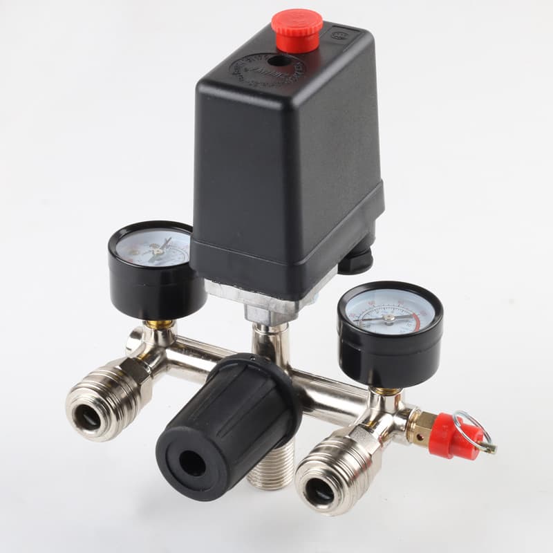 Foreign trade export cross-border dedicated Bama bracket pressure regulating quick-connect air compressor bracket assembly, European German style.