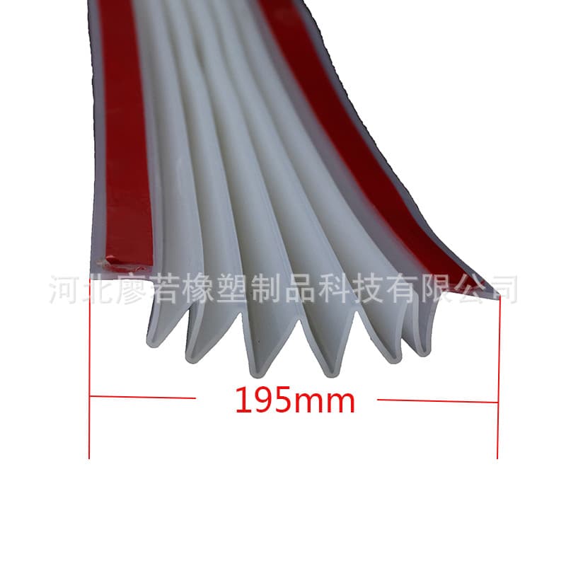 Professional Production of Curtain Wall Kidsren's Anti-Pinch Silicone Telescopic Seam Strips Organ Plate Deformation Seam Sealing Strips