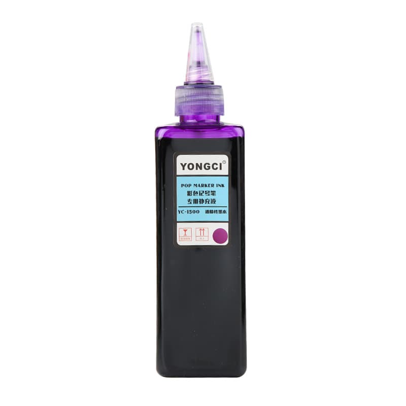 yongci marker pen refill liquid 24 colors 36 colors 48 colors pop pen ink oily 250ml large capacity can add ink