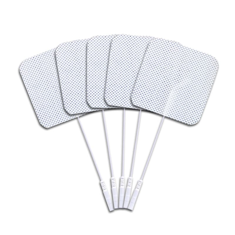 Factory direct sales of non-woven fabric electrode pads for massage devices, conductive adhesive pads, and silicone electrocardiogram therapy electrode patches.