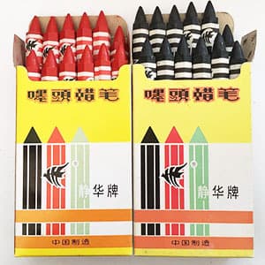 Zhongrui Wenjiao factory original brand Jinghua wood marble tire marking crayons with rich colors