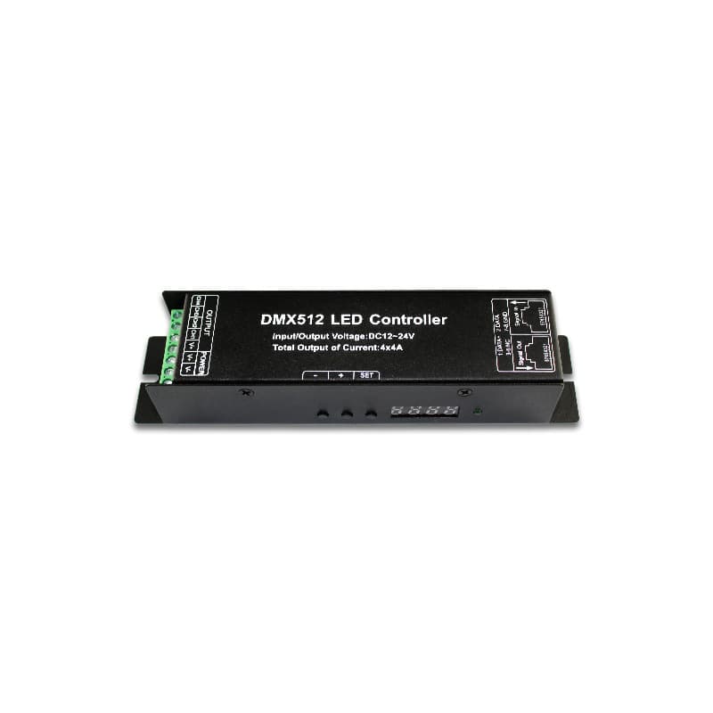 Factory direct sales 4-channel display DMX512 controller RGBW stage light DMX512 controller engineering use