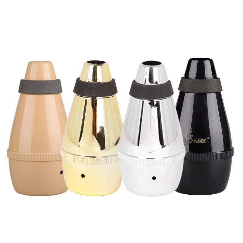Brass Instrument Accessories Trumpet Mute ABS Fully Enclosed Trumpet Silencer Anti-Disturbance Instrument Mute