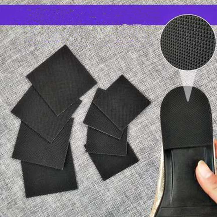Amazon Hot Sale Heel Acoustic Sticker Wear-resistant Beef Tendon Rubber Sole Anti-slip Sticker Sole Check Rubber Pad