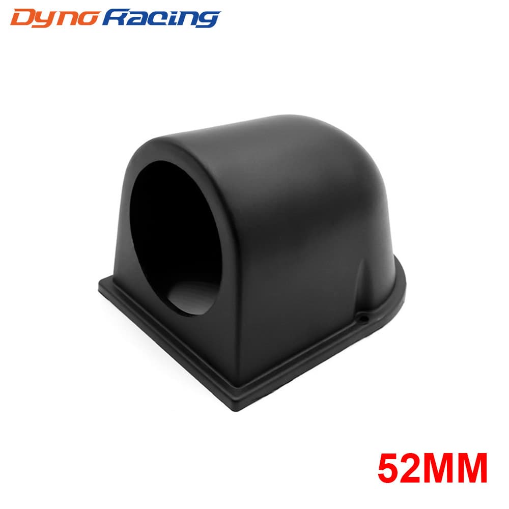 Factory direct supply 52mm instrument mounting bracket for car modification, single-hole black gauge holder