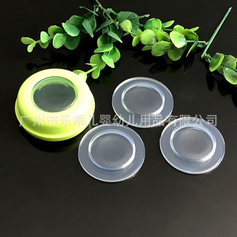 Wholesale wide-neck silicone milk storage bottle gaskets, breast milk preservation sealing pads, standard neck leak-proof gaskets