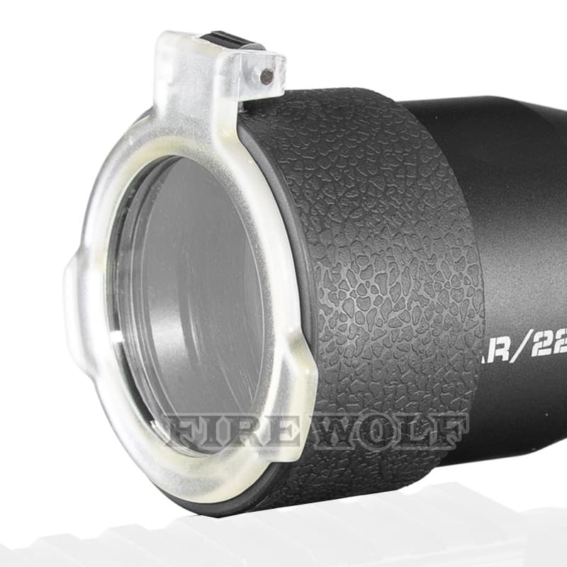 Fully Transparent Elastic Cover Scope Flip-Up Cover Scope Dust Cover Hot Sale for AliExpress/eBay/Amazon