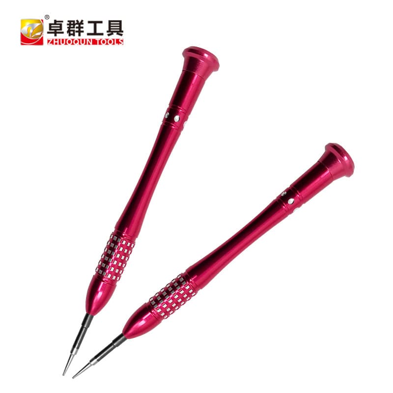 S2 Star 0.8 Aluminum Alloy Screwdriver for iPhone Disassembly and Repair