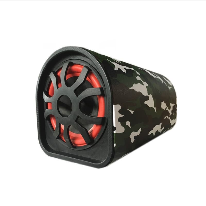 5-inch Bluetooth Subwoofer with Card Slot, Car Audio 12V 24V 220V, Factory Sales BT FM Radio Function Speaker