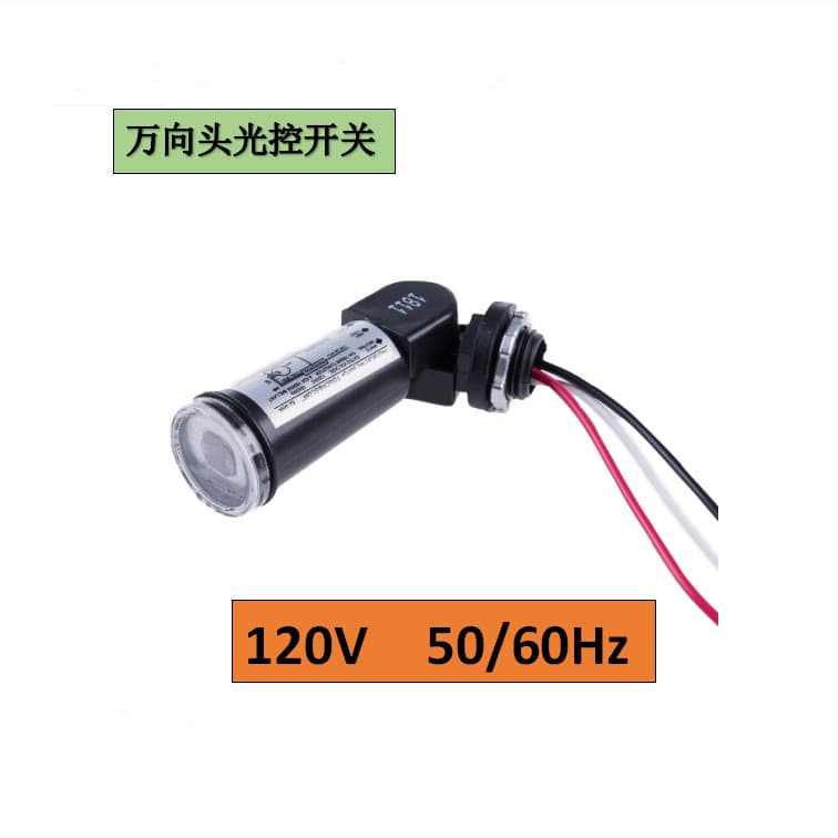 Light control switch model: NK-GT120VAC 105V-130VAC 50/60Hz.
