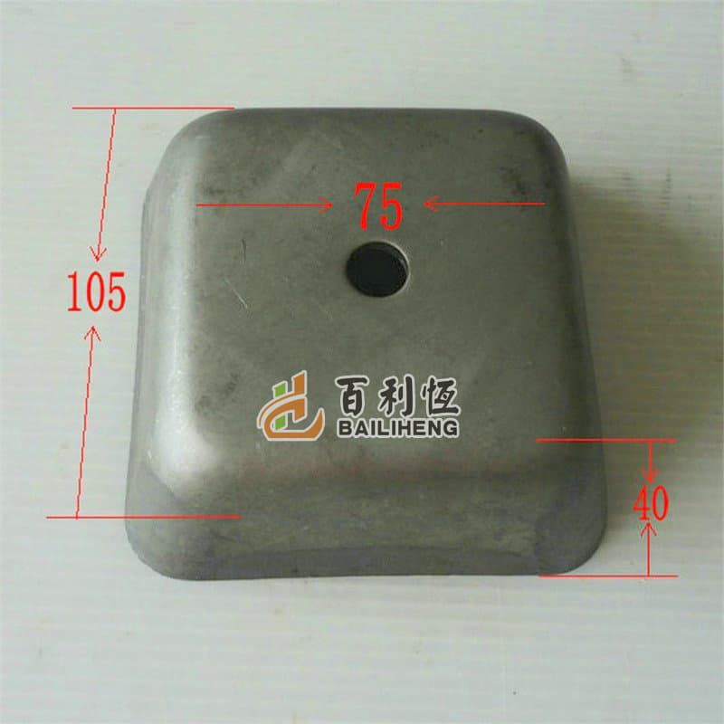 Suzhou direct supply stacking foot cup container stacking foot socket square tube column foot cup pallet foot cup heavy base cup