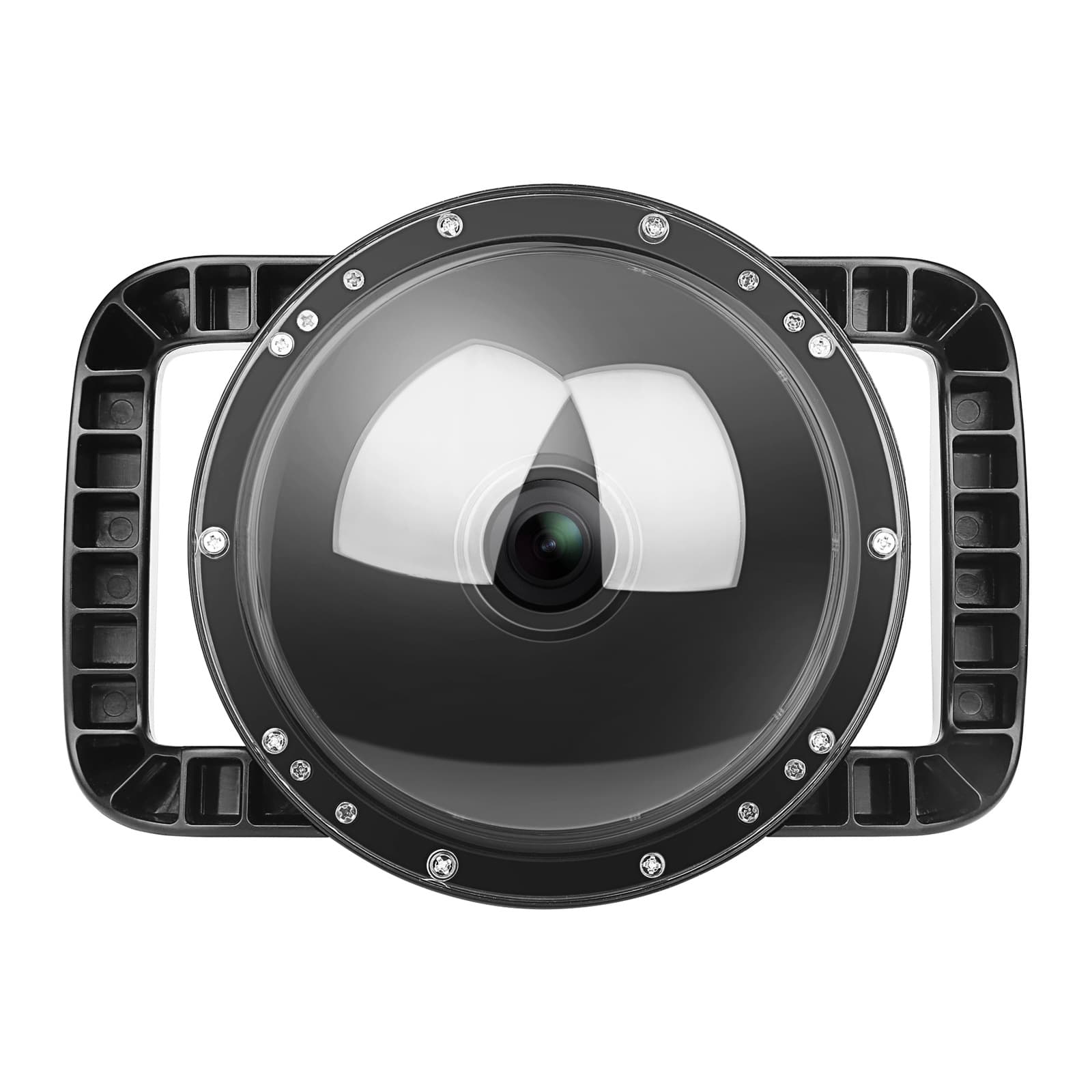 Dji Osmo Action1 Water Surface Camera Cover Dome Port Diving Face Mask Fish-eye Waterproof Cover Digital Camera Accessories