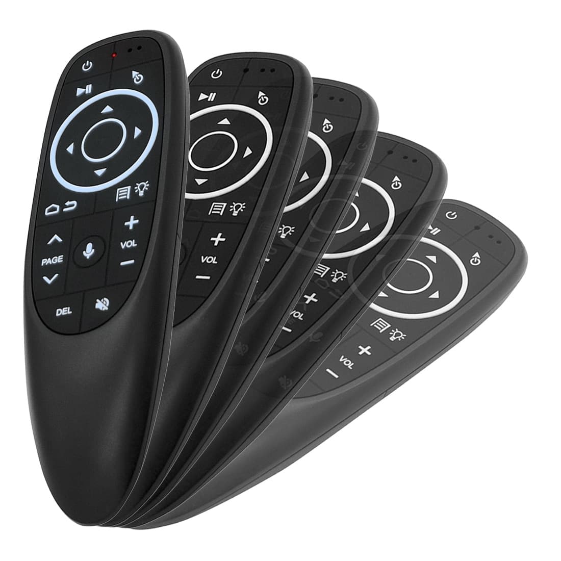 G10s Pro Wireless Flying Mouse Usb2.4g Remote Controller Smart Voice Gyroscope Led Backlight Digital Computer Mouse Keyboard