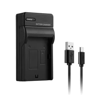 Factory Direct NP-W126 USB Digital Charger, Compatible with Canon Camera Battery W126 Ultra-Slim Charger