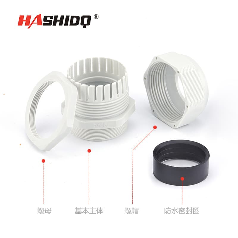 PP plastic cable joint waterproof joint gland manufacturer complete specifications
