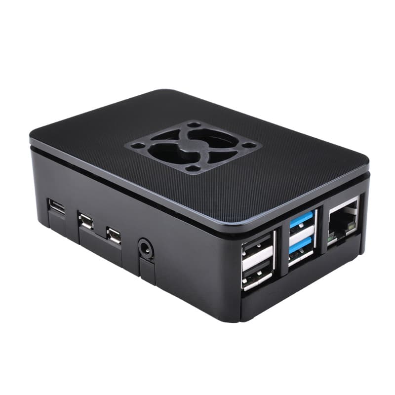 Raspberry Pi 4 Case for Raspberry Pi 4B, Allows Fan Installation